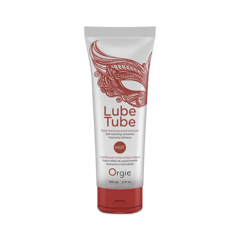 Зігріваючий лубрикант на водній основі Orgie Lube Tube Hot 150 мл