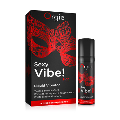 Рідкий вібратор Orgie Sexy Vibe (cила вібрації 8/10) 15 мл