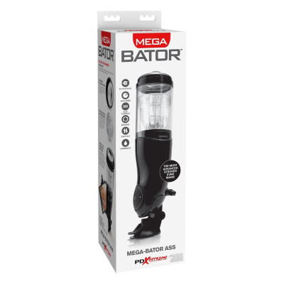 Мастурбатор автоматичний Pipedream PDX Extreme Mega-Bator Ass чорний, 28 см