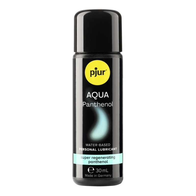 Лубрикант на водній основі Pjur Aqua Panthenol 30 мл з пантенолом, догляд і зволоження