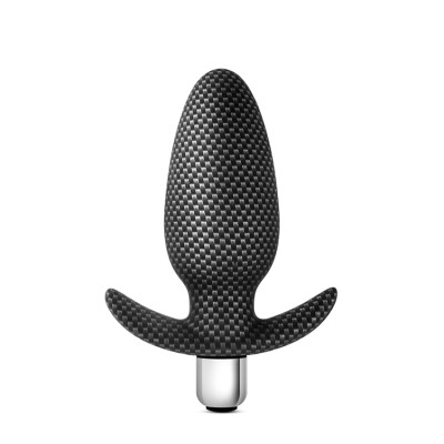 Анальна пробка з вібрацією 3 в 1 Blush SPARK THROTTLE AV-01 CARBON FIBER