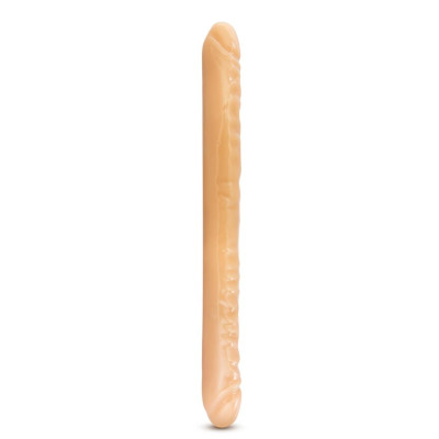Подвійний фалоімітатор B YOURS 18inch DOUBLE DILDO BEIGE