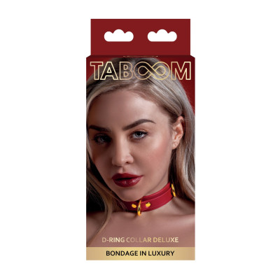 Нашийник з фіксаторами Taboom, червоний