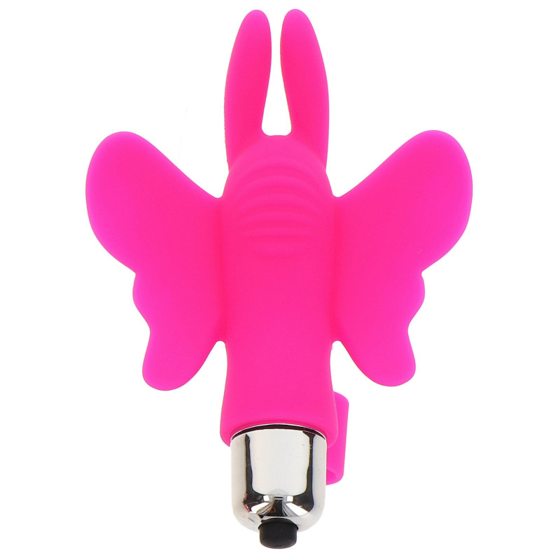 Вібратор на палець ToyJoy Butterfly Pleaser, рожевий