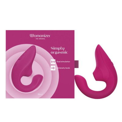 Вакуумний кліторальний стимулятор Womanizer Blend Vibrant Pink Вакуумний кліторальний стимулятор Womanizer Blend Vibrant Pink