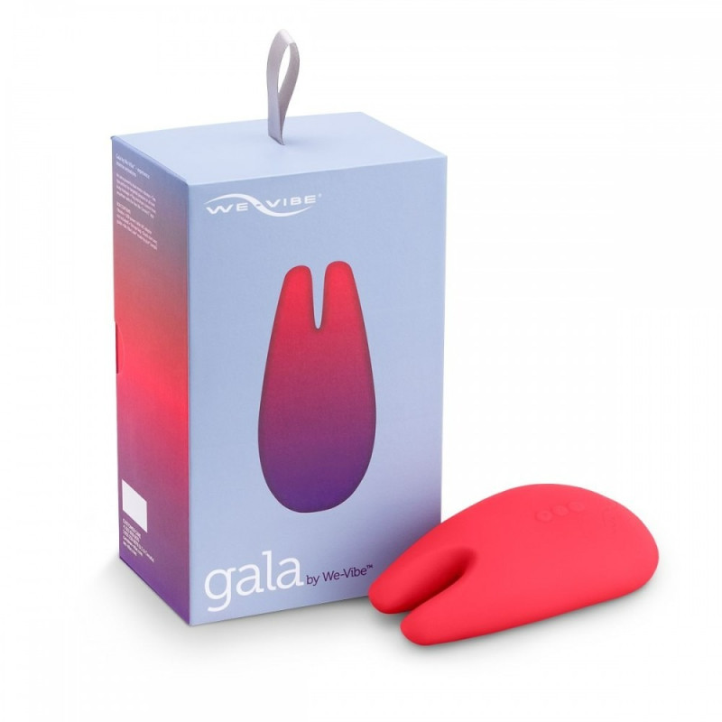 Кліторальний смарт-вібратор We-Vibe Gala Pink, 2 вібропальчики, 2 мотори, потужні вібрації