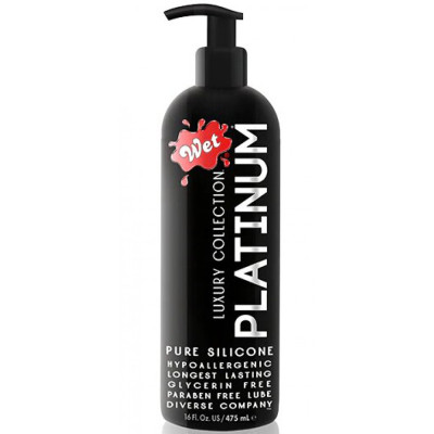 Лубрикант на силіконовій основі Wet Platinum Premium 475 мл