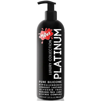 Лубрикант на силіконовій основі Wet Platinum Premium 946 мл