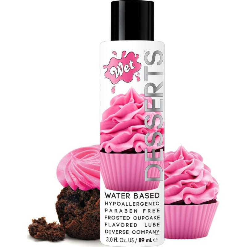 Їстівний лубрикант WET Desserts – Кекс (Frosted Cupcake) 89 мл