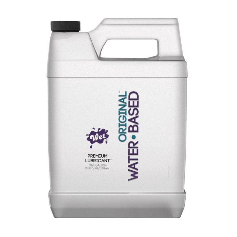 Лубрикант на водній основі WET Original One Gallon 3785 мл (з дозатором), універсальний