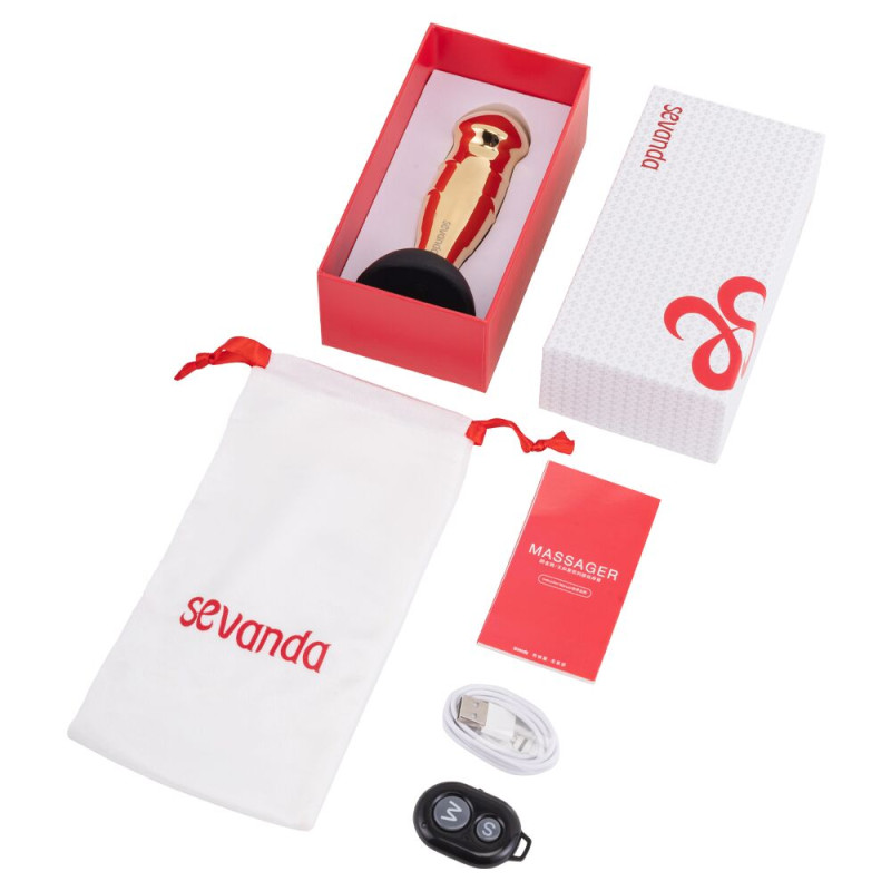 Масажер простати LOCKINK SEVANDA Hercules Vibrating Prostate Massager