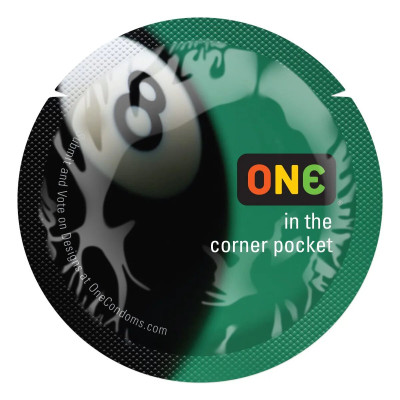 Презерватив ONE Color Sensations - ONE is the corner pocket (Black) 1 шт Презерватив ONE Color Sensations - ONE is the corner pocket (Black) 1 шт