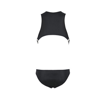 Чоловічий боді + труси 056 BODY ADAM black L/XL - Passion