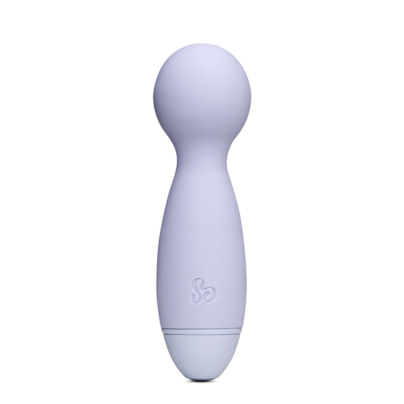 Міні вібратор So Divine Pearl Mini Massaging Wand для стимуляції та масажу, блакитний