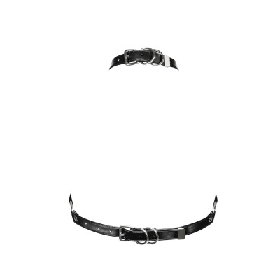 Портупея на груди Obsessive A740 Black One Size