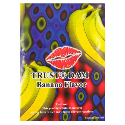 Серветка латексна Latex Dental Dams Banana 1 шт