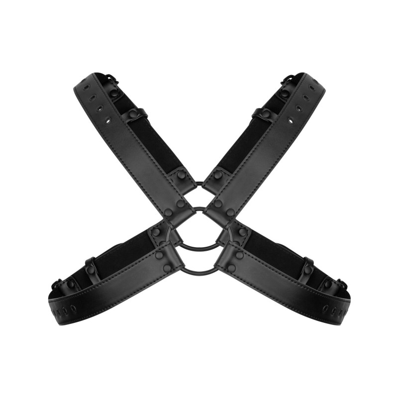 Портупея Bedroom Fantasies Lionel High Halter, чорна