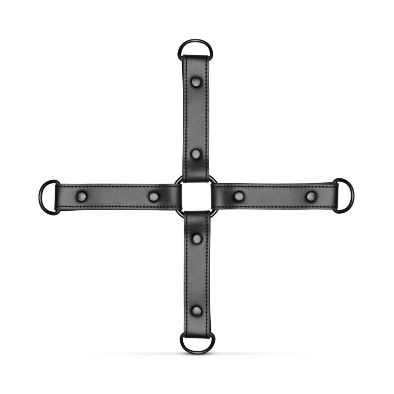 Фіксатор для рук та ніг Bedroom Fantasies Hogtie & Cuffs Set 4-Way Restrant Set