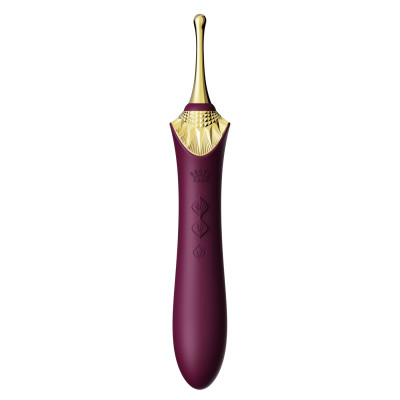 Вагінально-кліторальний вібратор Zalo — Bess 2 Velvet Purple