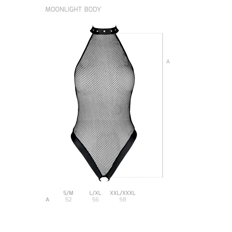 Боді MOONLIGHT BODY Black S/M - Passion