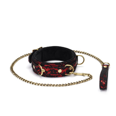 Нашийник з повідцем Liebe Seele Victorian Garden Collar with Leash Нашийник з повідцем Liebe Seele Victorian Garden Collar with Leash
