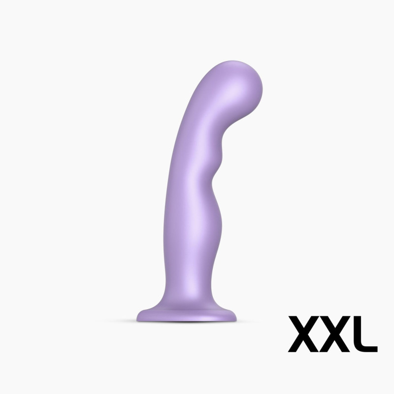 Насадка для страпону Strap-On-Me Dildo Plug P&G Lilas Metallic XXL