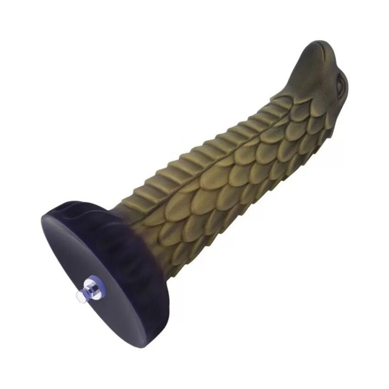 Силіконовий ділдо Hismith 8.5'' Squama Beast Monster Series