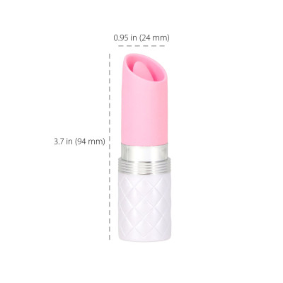 Кліторальний вібратор Pillow Talk Lusty Luxurious Flickering Massager, рожевий