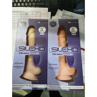 Фалоімітатор з вібрацією SilexD Norman Vibro Flesh з пультом (Model 1) (упаковка від 8'' моделі)