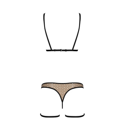 Комплект білизни GABI SET beige XXL/3XL - Passion