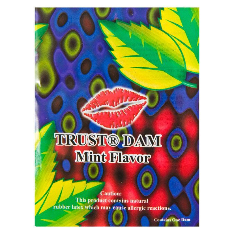 Серветка латексна Latex Dental Dams Mint 1 шт