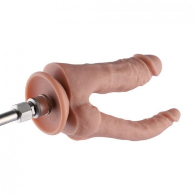 Подвійний фалоімітатор Hismith 9.8'' Double Penetrator Silicone Dildo