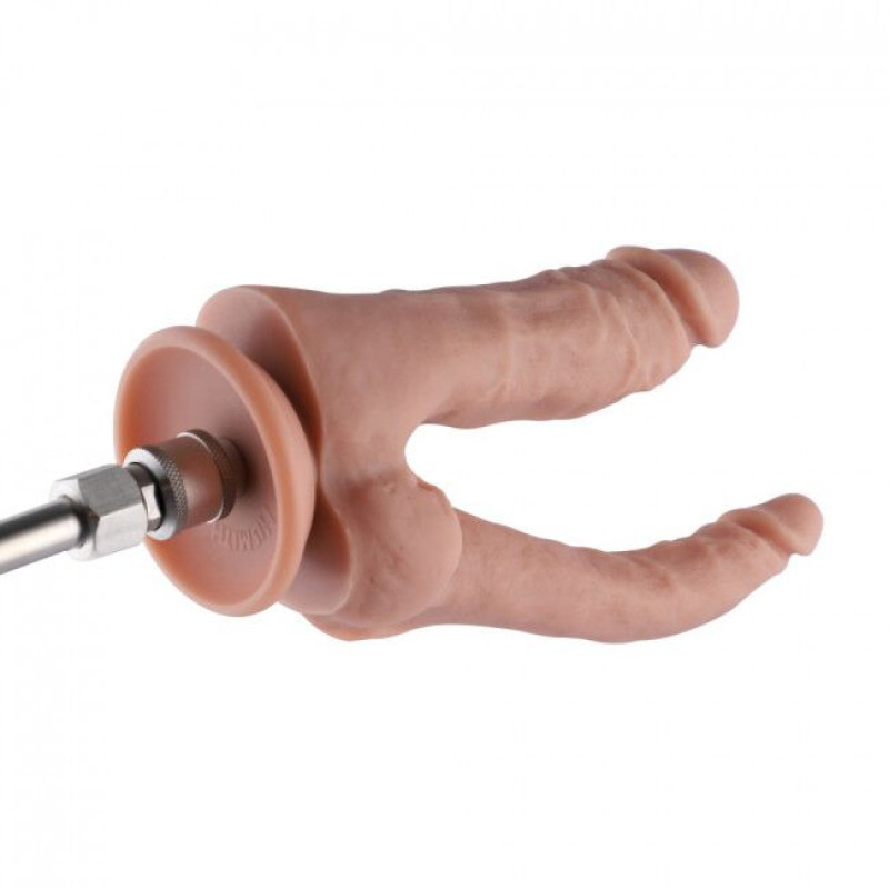 Подвійний фалоімітатор Hismith 9.8'' Double Penetrator Silicone Dildo