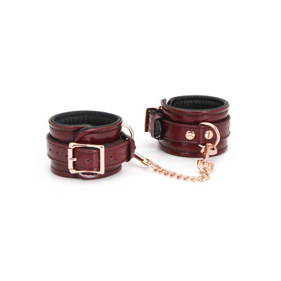 Наручники Liebe Seele Wine Red Wirst Cuffs (м'ята упаковка)
