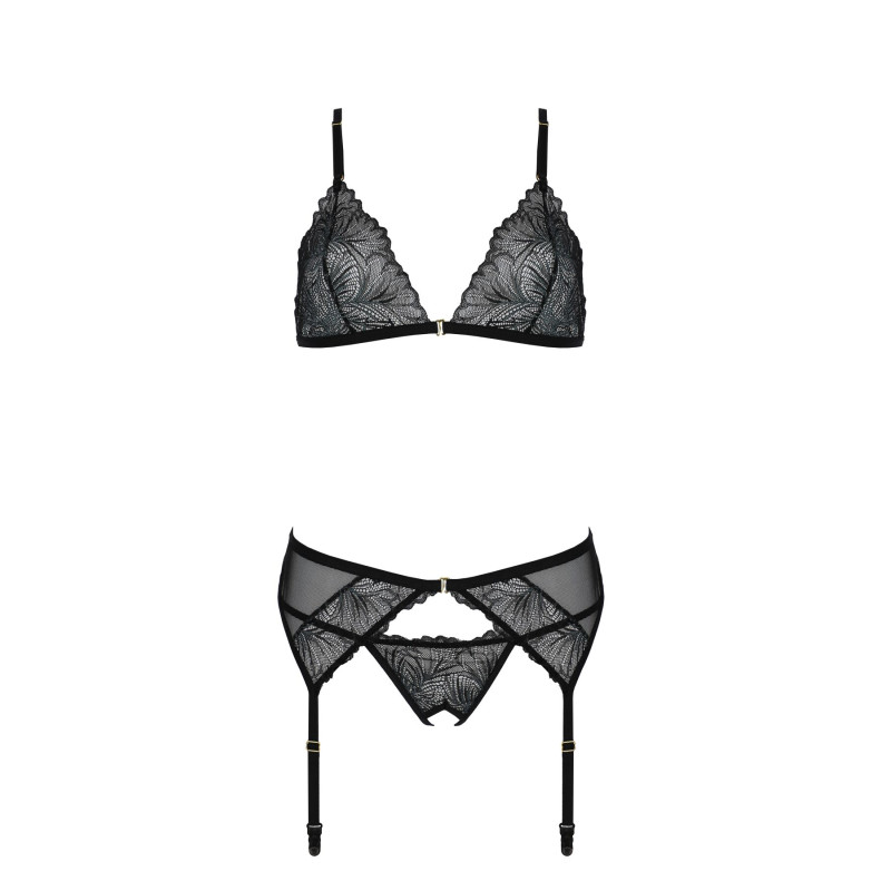 Комплект білизни DELIENA SET Black S/M - Passion