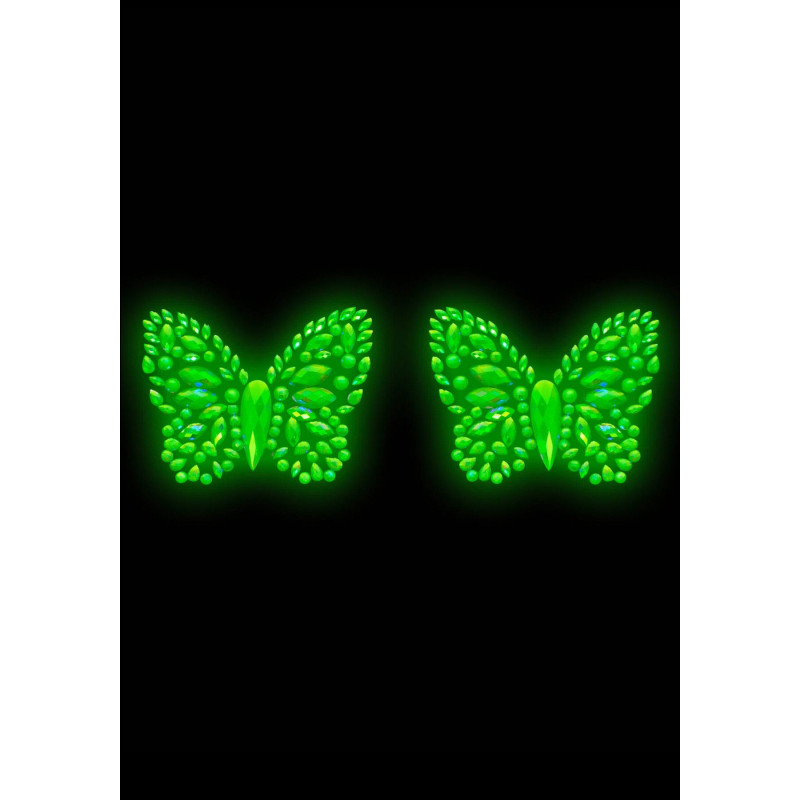 Пестіс із кристалів Leg Avenue Chrysallis nipple sticker