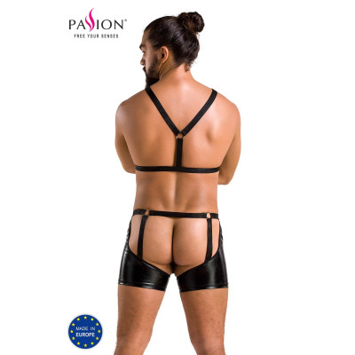 Чоловічий комплект білизни 047 SET ARON black L/XL - Passion