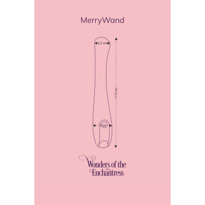 Вібратор для точки G FairyGasm MerryWand Green