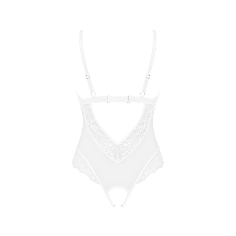 Еротичний боді Obsessive Heavenlly crotchless teddy XS/S
