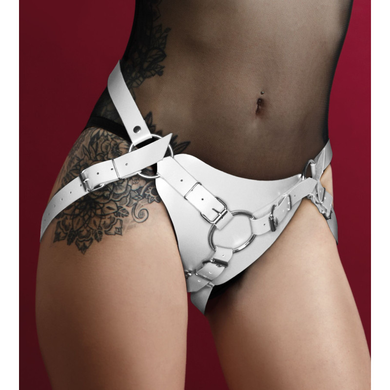 Трусики для страпону Feral Feelings Strap-on Harness White