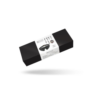 Маска на очі Liebe Seele Black Organosilicon Blindfold (м'ята упаковка)