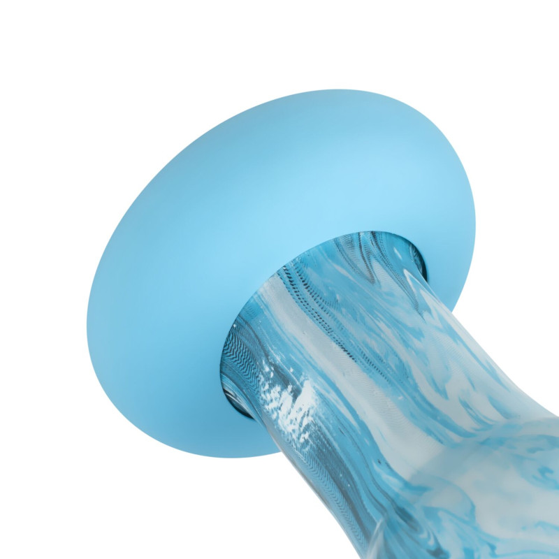 Скляний дилдо Gildo - Ocean Flow Glass Dildo