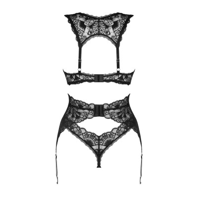 Комплект білизни Obsessive Donna Dream XS/S (сет із 3)