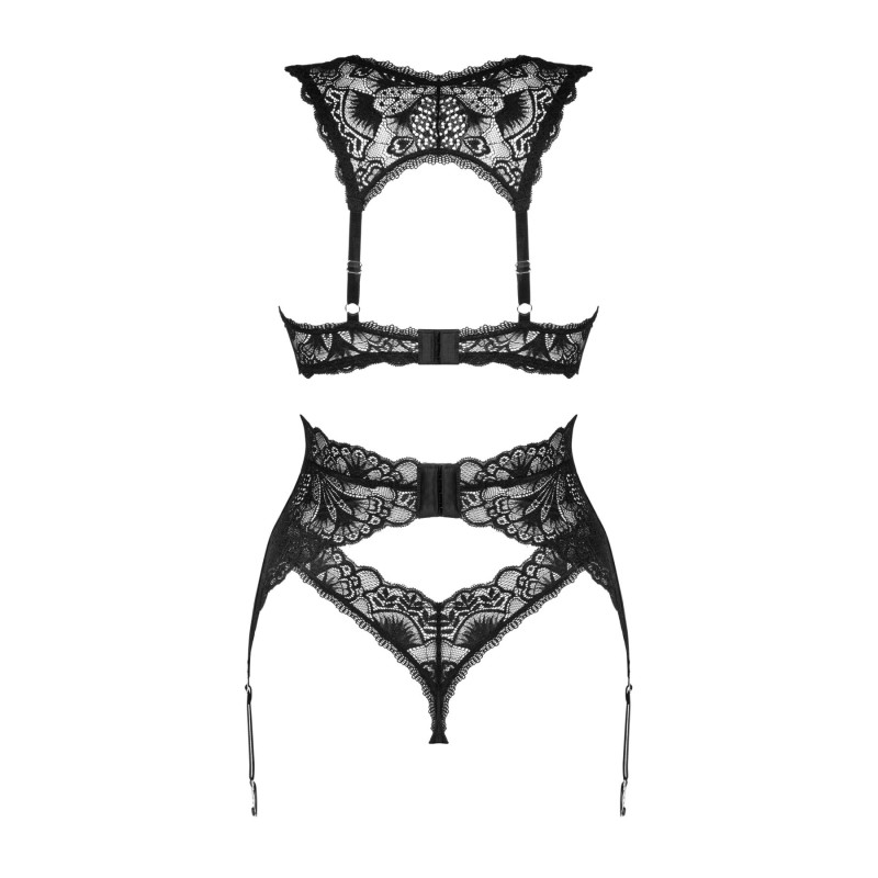 Комплект білизни Obsessive Donna Dream 3-pcs set XS/S