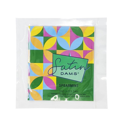 Серветка латексна ONE Satin Dams – М'ята 1 шт