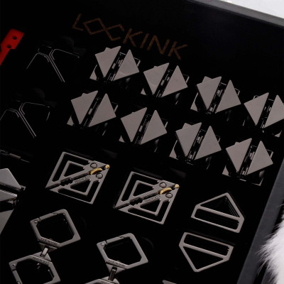 БДСМ-набір LOCKINK All в 1 BDSM Play Kit - Black Color
