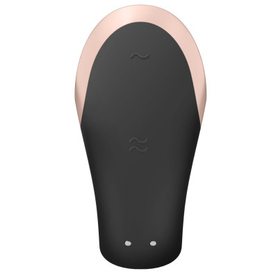 Смарт-вібратор для пар Satisfyer Double Love (Black) (м'ята упаковка)
