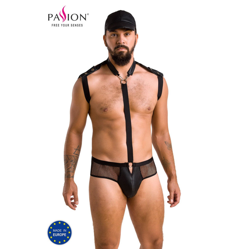 Чоловічий комплект білизни 038 SET JOHN black XXL/XXXL - Passion