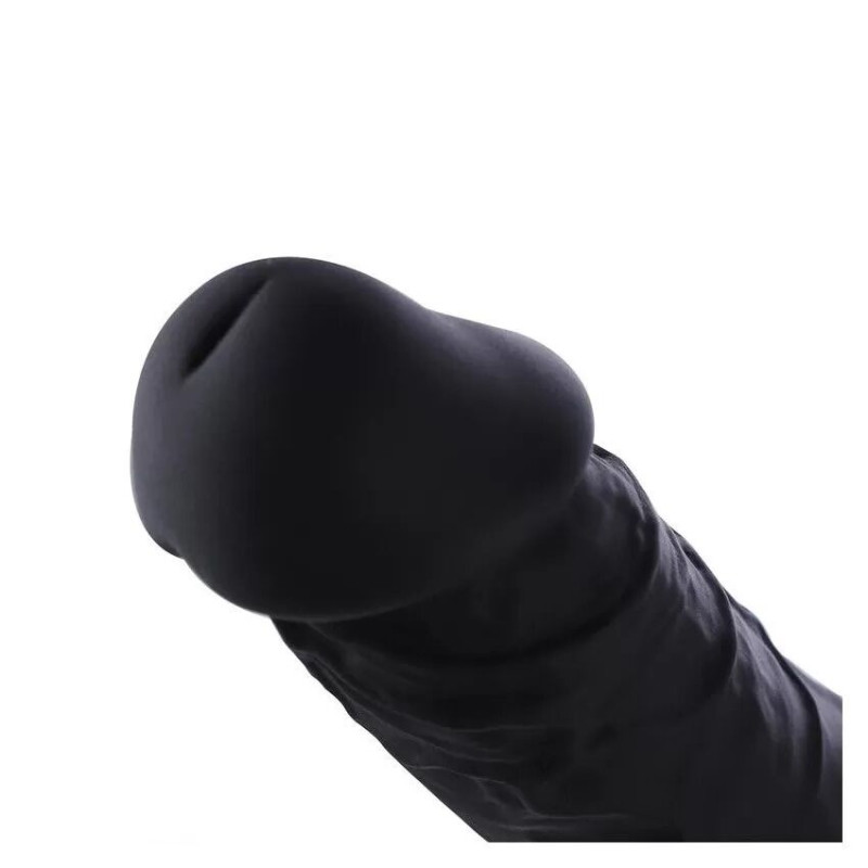 Силіконовий ділдо Hismith 8.3'' Dildo Black