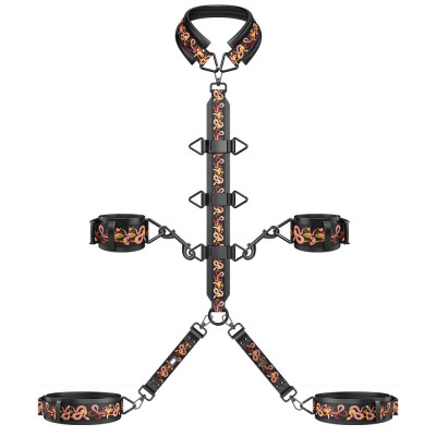 БДСМ-набір LOCKINK Flowering Serpent - Bondage Set, 12 шт.